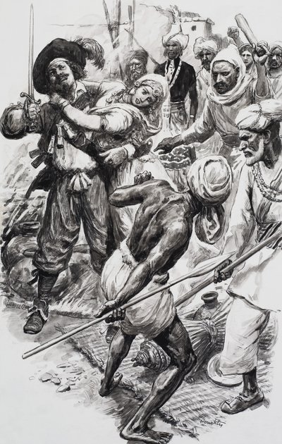 Ridder en odaliske door C.L. Doughty