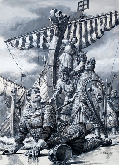 Willem de Veroveraar valt bij Hastings door C.L. Doughty