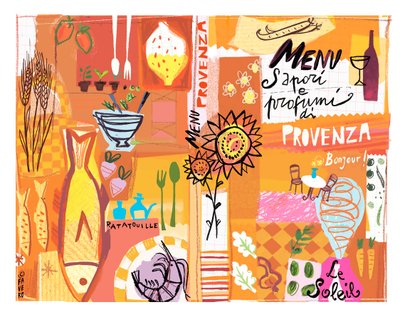 Provence MENU door COSTANZA FAVERO