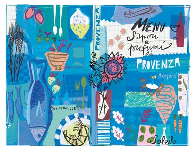Provence MENU door COSTANZA FAVERO