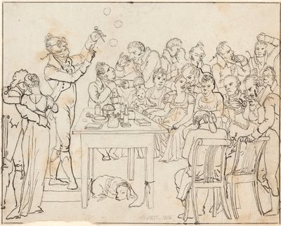 Een wetenschappelijke demonstratie door Christoffer Wilhelm Eckersberg