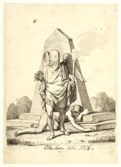 "De Toekomst" door Christoffer Wilhelm Eckersberg