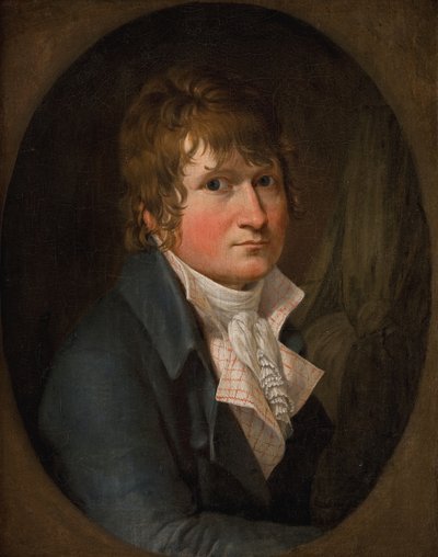 Zelfportret door Christoffer Wilhelm Eckersberg