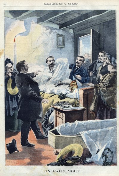 Een nepdood door C. A. & Crespin A. L. C (1859 1944) Andrieux