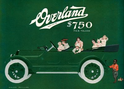 Willys-Overland Magazine Advertentie door C. Coles Phillips