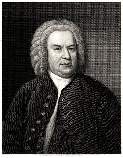 Johann Sebastian Bach, 19e eeuw door C. Cook
