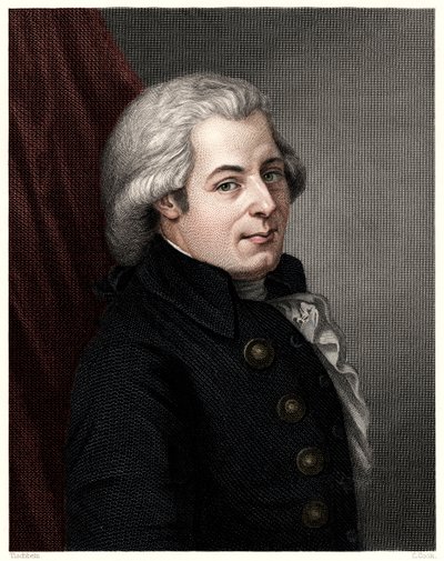Mozart, ca. 1777, 19e eeuw door C. Cook