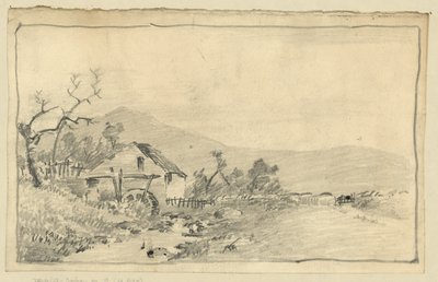 Molen in Washington door C. D. Gedney