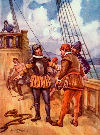 Ferdinand Magellan door C. Dudley (after) Tennant