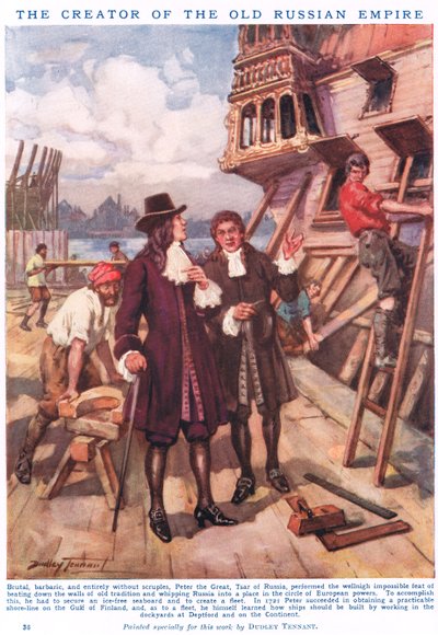 Peter de Grote: De schepper van het oude Russische rijk, illustratie uit 
