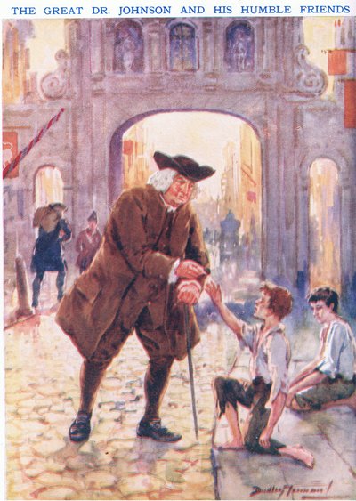 De grote Dr. Johnson en zijn nederige vrienden door C. Dudley Tennant