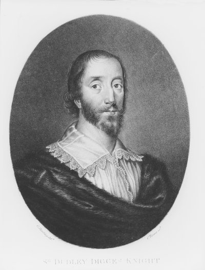 Sir Dudley Digges (1583-1639) illustratie uit 