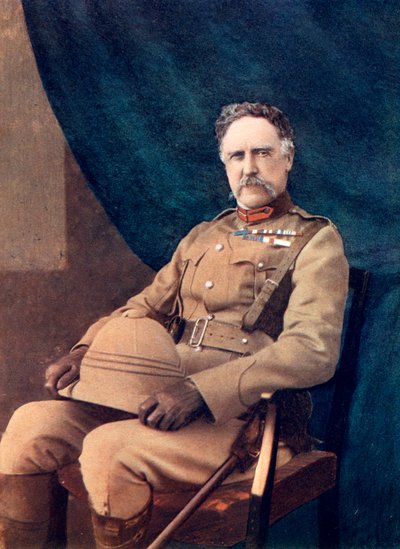 Luitenant-generaal NG Lyttelton, bevelhebber van de 4e Brigade in Zuid-Afrika door C Knight