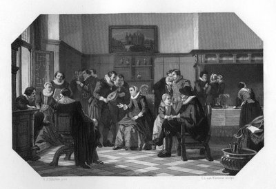 De Muidenkring, Nederland, 17e eeuw ca. 1870 door Domenico del Barbiere