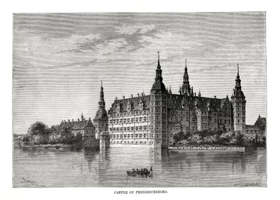 Frederiksborg Kasteel, Kopenhagen, Denemarken, 1879 door C. Laplante