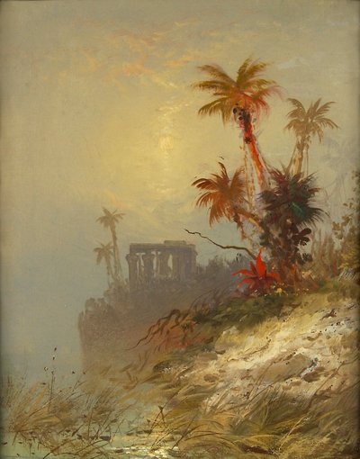 Egyptisch landschap door C. Morgan McIlhenney