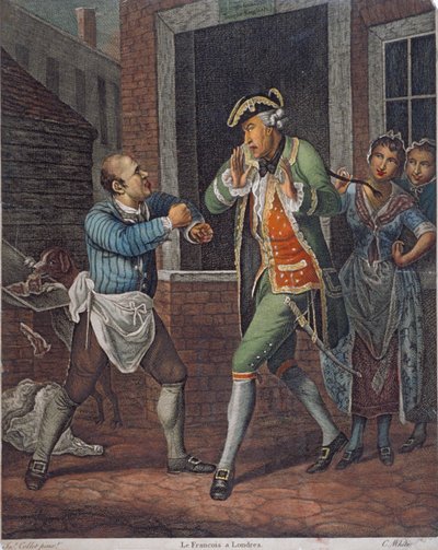 Le Francois a Londres, 1770 door C White