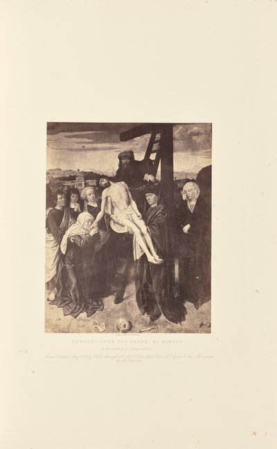 Afdaling van het kruis, door Mabuse door Caldesi and Montecchi