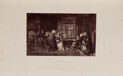 Het proces van een heks, door W.P. Frith, R.A. door Caldesi and Montecchi
