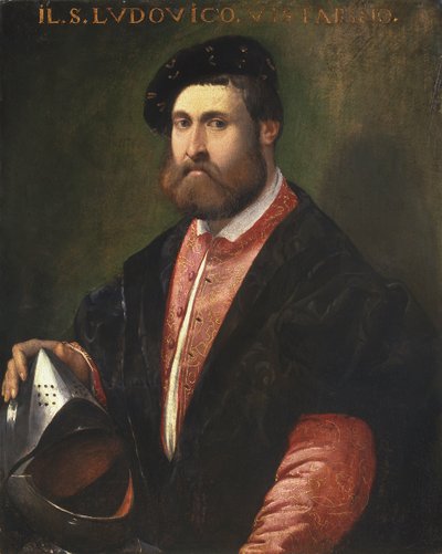 Portret van kapitein Ludovico Vistarini door Callisto Piazza