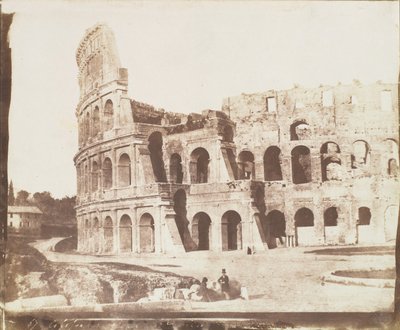 Colosseum, Rome, tweede uitzicht, mei 1846 door Calvert Jones
