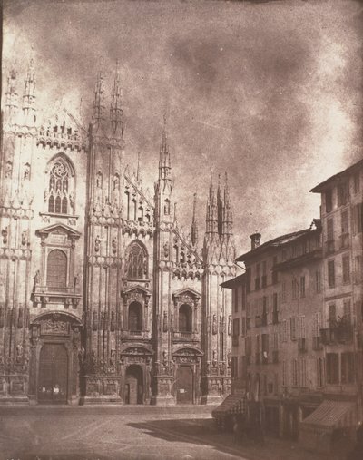 Duomo Milaan, 1846 door Calvert Jones