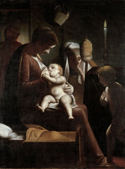 Madonna van de Kaars door Cambiaso