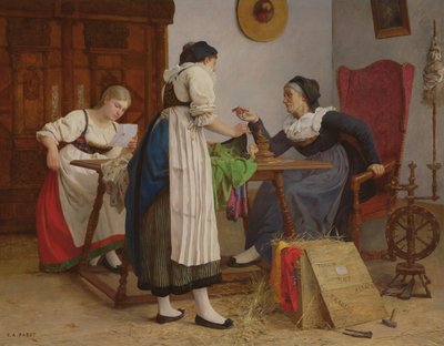 De brief uit Tonkin, 1898 door Camille Alfred Pabst