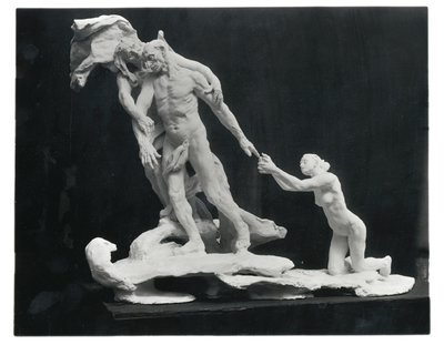 Volwassen leeftijd (gips) door Camille Claudel