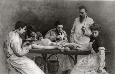 Een einde aan de praktische school, 1902 door Camille Felix Bellanger