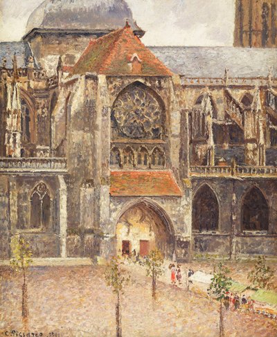 Portaal van de kerk van Saint-Jaques in Dieppe; Portail de l