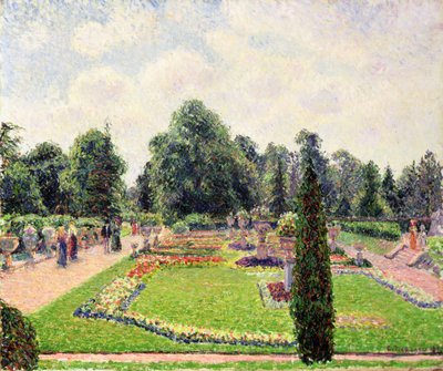 Kew Gardens - Pad naar de Grote Kas door Camille Jacob Pissarro
