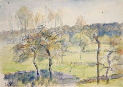 Lente door Camille Pissarro