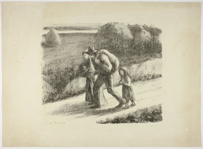 De Zwerver door Camille Pissarro