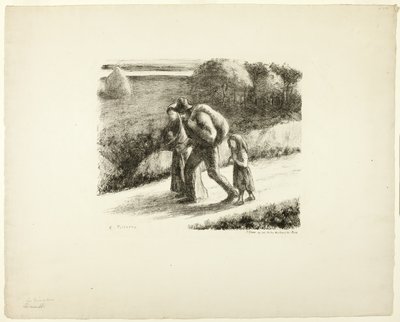 De Zwerver door Camille Pissarro