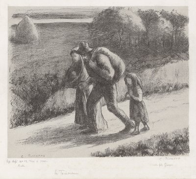 De Zwerver door Camille Pissarro