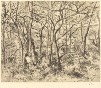 Boslandschap bij L