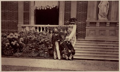 Zijne Koninklijke Hoogheid de Prins Auguste de Saxe Cobourg Gotha door Camille Silvy