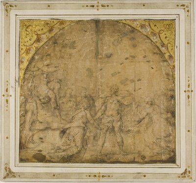 Oordeel van Salomo door Camillo Boccaccino