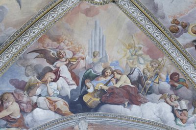 Frescocyclus gewijd aan de Maagd, detail door Camillo Procaccini