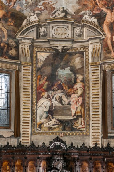 Rouw om Christus door Camillo Procaccini