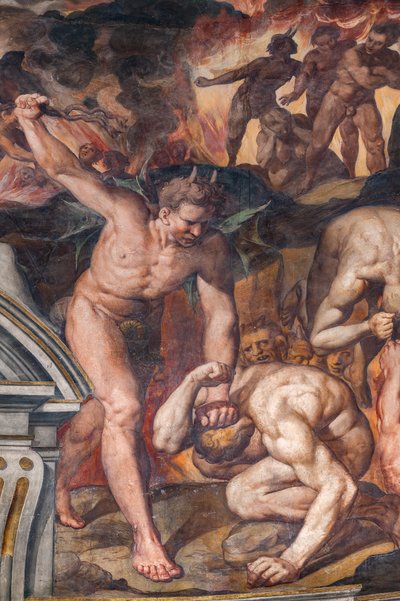 Laatste Oordeel (detail) door Camillo Procaccini