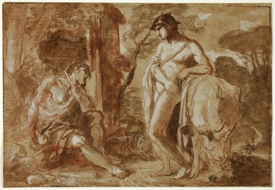 Mercurius en Argus door Camillo Procaccini