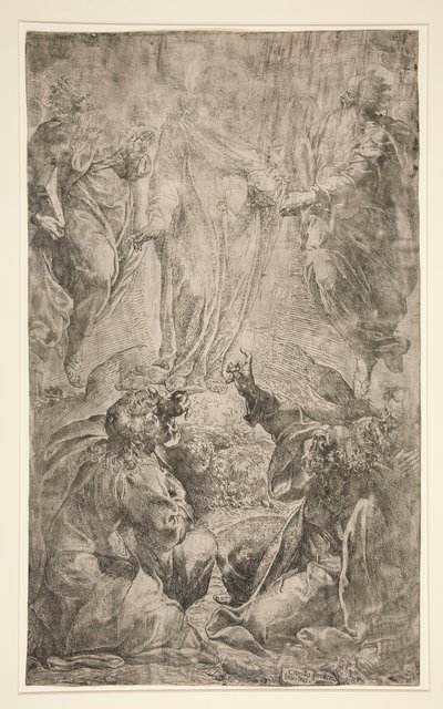 De Transfiguratie door Camillo Procaccini