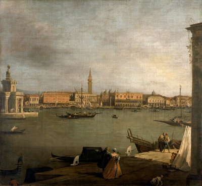 Canaletto - Bekken van San Marco, NMW A 76 door Canaletto
