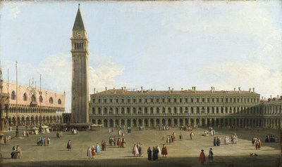 Canaletto - San Marcoplein, Venetië, c.1756 door Canaletto