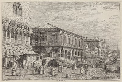 Le Preson. V., ca. 1735-1746 door Canaletto