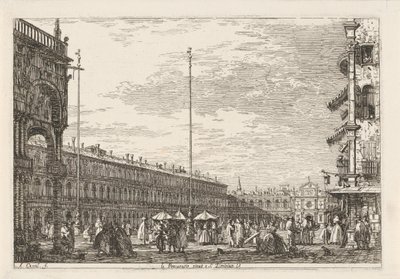 Piazza San Marco door Canaletto