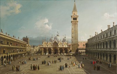 San Marcoplein door Canaletto