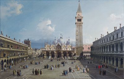 San Marcoplein door Canaletto